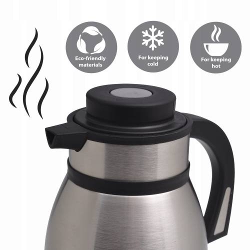 Termos, dzbanek konferencyjny cateringowy stalowy 2L Kamille KM2222