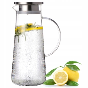 Karafka dzbanek szklany do wody, napojów 1,2L