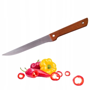 Nóż kuchenny do filetowania z drewnianą rączką