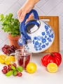 Czajnik 2,7 l Kamille z wzorem folk do gazu indukcji i ceramiki