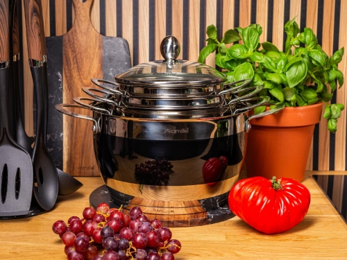 Komplet garnków na indukcję Kamille KM5766