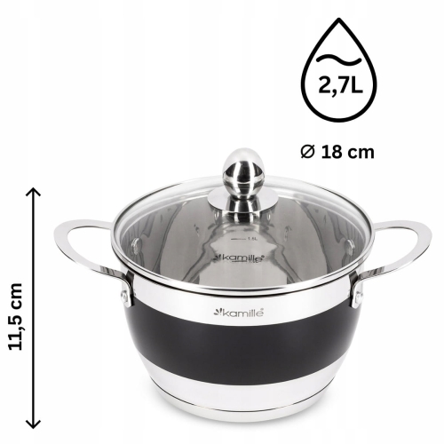 Garnek 2,7L Kamille KM5766