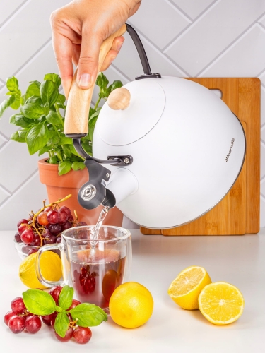 Czajnik Kamille 2,5L z gwizdkiem automat kuchenny