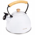 Czajnik Kamille 2,5L stalowy emaliowany gwizdek automat