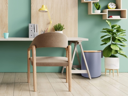 Designerski kosz na śmieci do pokoju 5L Kamille KM0206