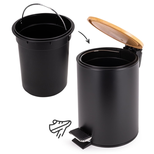 Kosz śmietnik łazienkowy 3l Kamille KM0203