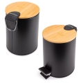 Stylowy śmietnik łazienkowy 3 litry mały kosz do WC