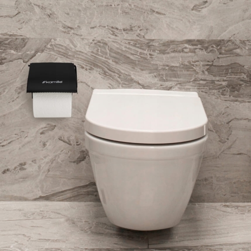 Uchwyt łazienkowy na papier toaletowy montaż ścienny