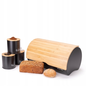 Zestaw chlebak z 3 pojemnikami kuchennymi