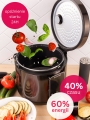 Multicooker elektryczny Kamille do gotowania smażenia i pieczenia