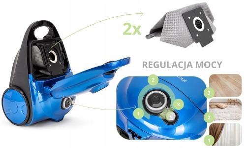 Odkurzacz workowy Kamille KM6907