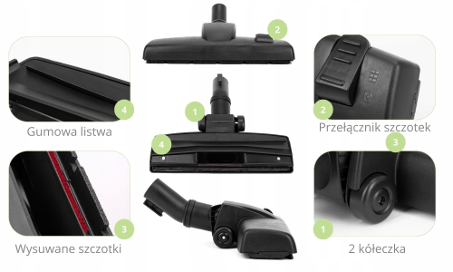 Odkurzacz workowy Kamille KM6907