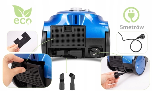 Odkurzacz workowy Kamille KM6907