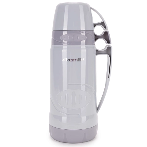 Termos 600 ml Kamille do kawy i herbaty ze szklanym wkładem