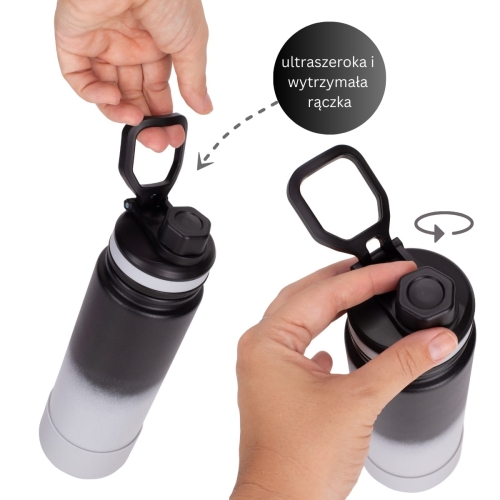 Bidon treningowy Kamille shaker do wody 720 ml