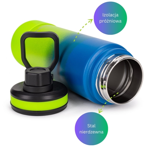 Bidon na siłownię Kamille shaker sportowy 720 ml