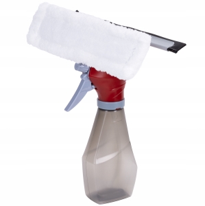 MYJKA ŚCIĄGACZKA DO MYCIA SZYB LUSTER KABINY MOP DO OKIEN ZE SPRYSKIWACZEM