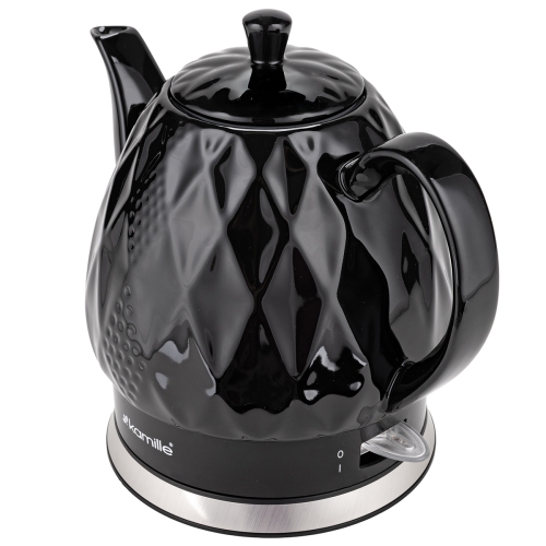 dekoracyjny czajnik elektryczny ceramiczny Kamille 1500 ml