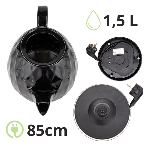 ceramiczny kettle Kamille 1,5 litra obrotowa podstawa