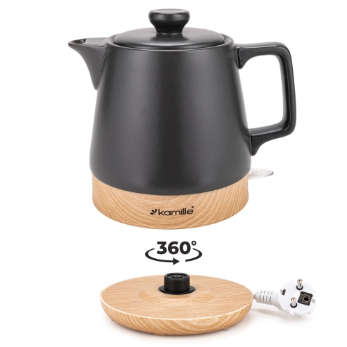 Czajnik ceramiczny 1200W 1L KM1729