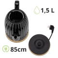ceramiczny kettle Kamille 1,5L dekoracyjna faktura