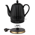 stylowy czajnik ceramiczny bezprzewodowy Kamille 1500 ml