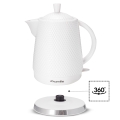 Czajnik elektryczny ceramiczny biały