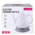 Czajnik ceramiczny Kamille 1,2L elektryczny bezprzewodowy