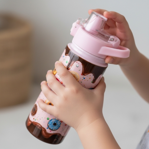 Bidon szkolny Kamille kubek termiczny dla dzieci 600 ml
