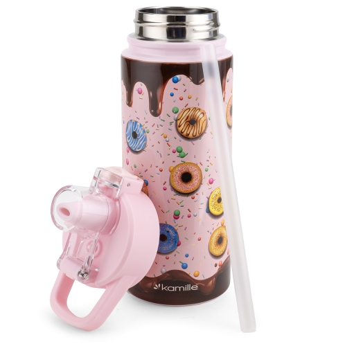Nowoczesny bidon termiczny Kamille dziecięcy 600 ml