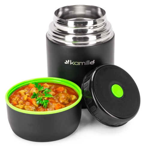 termos lunch box Kamille 0,5L do pracy szkoły i podróży