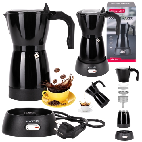 Kompaktowa kawiarka elektryczna Kamille do espresso