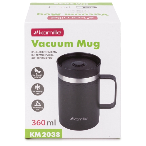 Kubek termiczny welofunkcyjny Kamille KM2038