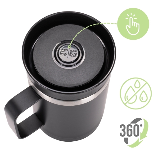 Nowoczesny bidon termiczny Kamille kubek 0,36 litra