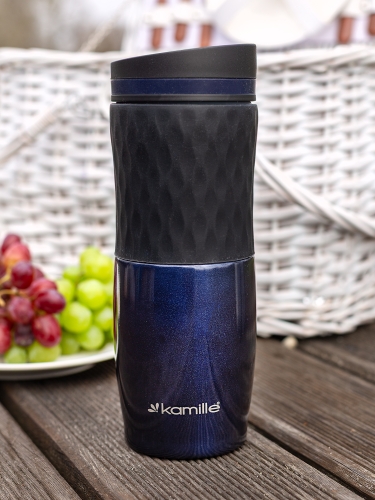 Nowoczesny kubek termiczny Kamille Galaxy 0,5L