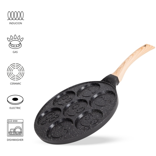 Patelnia uniwersalna emotki Kamille Km4213