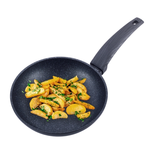 Patelnia tradycyjna z powłoką marmurkową Kamille