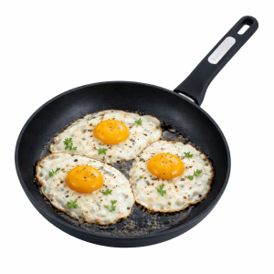 Patelnia 30cm solidna z powłoką "ILAG"