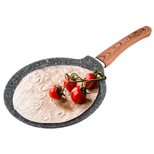 Patelnia do naleśników granitowa solidna 28cm