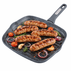 Patelnia grillowa granitowa 28cm