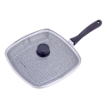 Patelnia grillowa z pokrywką Kamille KM4431