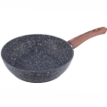 Wok głęboki granitowy Kamille KM4165