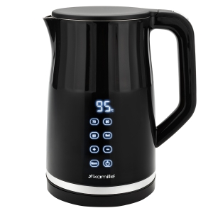 Czajnik elektryczny z regulacją temp. bezprzewodowy 1,7L panel 2200W