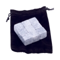 Whisky stones Kamille kamienie lodowe do drinków wielorazowe