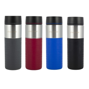  Kubek termiczny z antypoślizgową nakładką "Coffe" 420ml