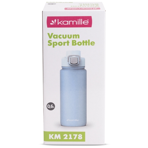 Bidon termiczny Kamille 600 ml kubek z ustnikiem