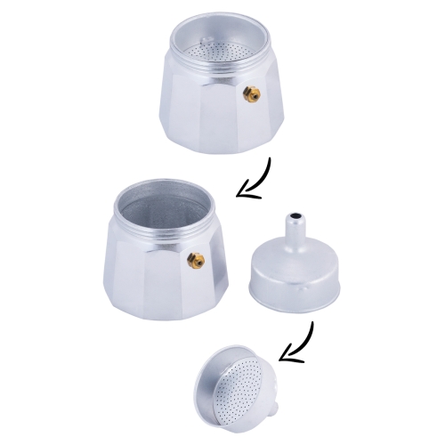 Zaparzacz do kawy aluminium 150ml Kamille