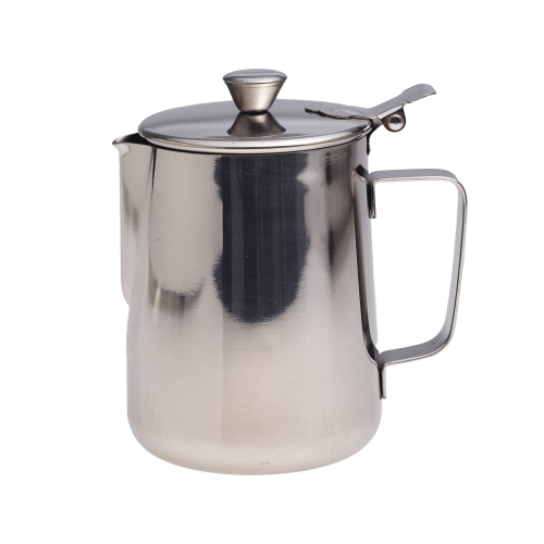 Kubek stalowy Kamille 600 ml mlecznik kuchenny