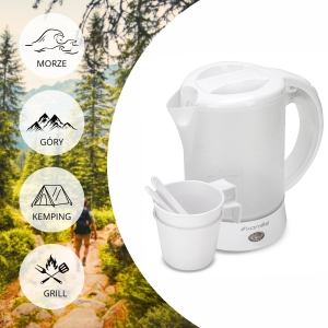 Czajnik mały elektryczny turystyczny 0,6L