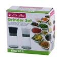 Młynek ceramiczny do pieprzu i soli Kamille komplet